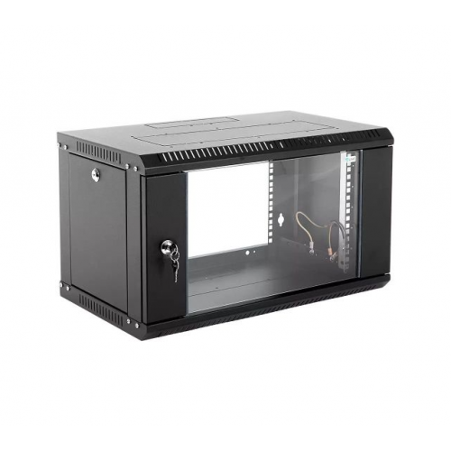 ШРН-Э-6.650-9005 Шкаф 6U настенный 19" черный CMO / ЦМО ШРН-Э-6.650-9005 Шкаф 6U настенный 19" черный CMO / ЦМО
