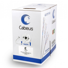 FTP-4P-CAT.5E-SOLID-LSZH-GY Кабель FTP 5е Cabeus