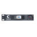 PDU-6P-B-2EU Блок розеток 19" с автоматическим выключателем 6 розеток 16A Cabeus