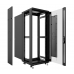 SH-05C-27U60/80-BK Шкаф 27U (600×800) напольный 19 дверь стекло Cabeus
