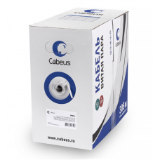 UTP-4P-CAT.5E-SOLID-GY Кабель UTP 5e Cabeus