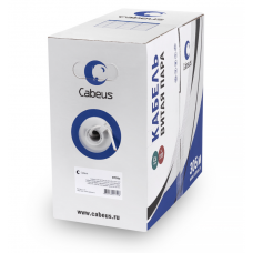UTP-4P-CAT.5E-SOLID-LSZH-GY Кабель UTP 5E Cabeus