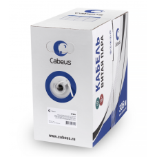 UTP-4P-CAT.5E-SOLID-LSZH-WH Кабель UTP 5E Cabeus