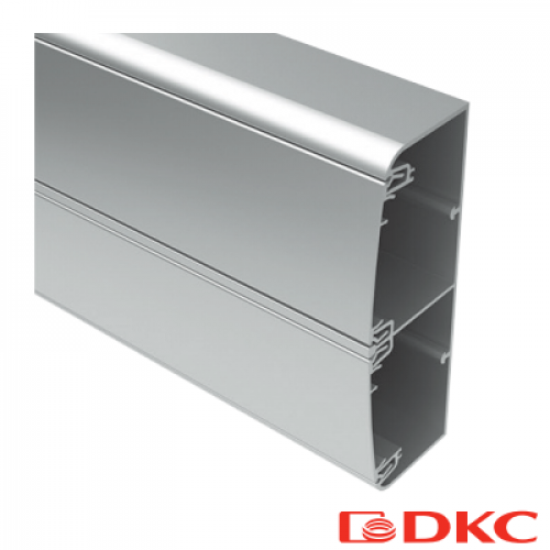 01499 Алюминиевый кабель-канал 140х50 серебристый DKC/ДКС 
