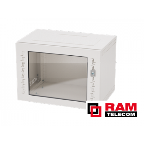 R5STI0965GS Шкаф 9U телекоммуникационный настенный, дверь стекло, серия STI, DKC / ДКС