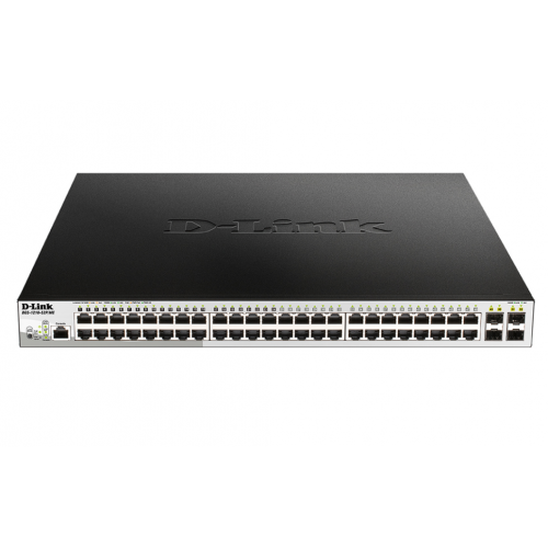 DL-DGS-1210-52P/ME/B1A Коммутатор PoE L2 48 портов + 4 SFP D-Link