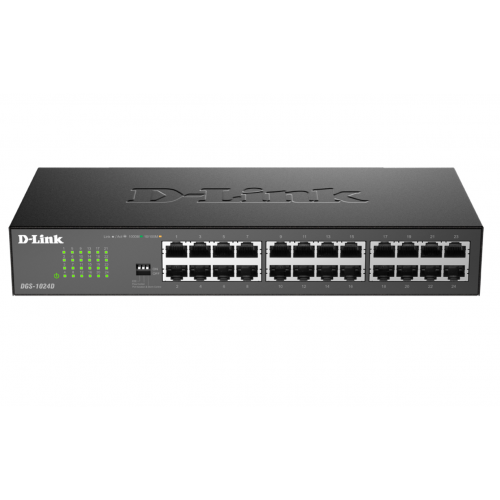 DL-DGS-1024D/J1A Коммутатор 24 порта 10/100/1000Base-T DIP D-Link