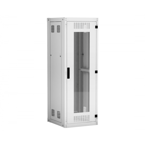EC-FZ-336060-GMM-GY Напольный серверный шкаф 19"  33U дверь стекло (600х1641х600мм) серый NETLAN