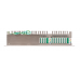 NMC-RP24SD2-HU-MT Экранированная патч-панель 19", 24 порта RJ-45 FTP, категория 5e, 0,5U, Никомакс / Nikomax