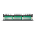 NMC-RP24UD2-HU-BK Неэкранированная патч-панель 19", 24 порта RJ-45 UTP, категория 5e, 0,5U, Никомакс / Nikomax