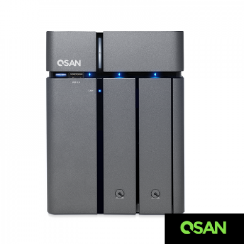 XN3002T Накопитель NAS 2+1, Intel Celeron 2.2GHz, 4GB DDR3L, 2 LAN (Gb), USB3.0, HDMI