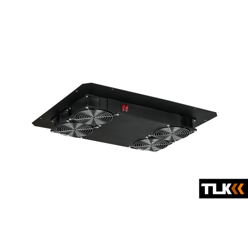 TLK-FAN4-BK Вентиляторный модуль 19" на 4 вентилятора, черный, серия TFE, TFL, TFR, TFA, TLK / ТЛК