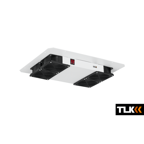TLK-FAN4-F-GY Вентиляторный модуль 19" на 4 вентилятора c фильтром, серый, серия TFE, TFL, TFR, TFA, TLK / ТЛК