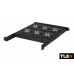TLK-VP6-BK Вентиляторня полка 19" на 3 вентилятора, 520мм, 1U, черная.
