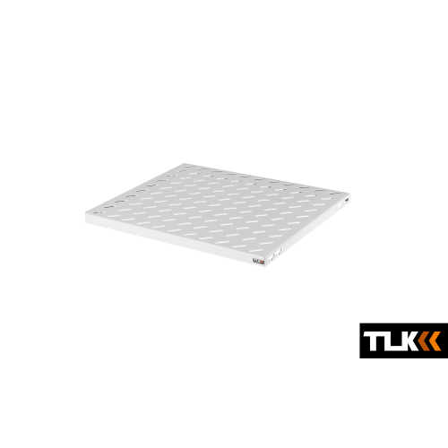 TLK-SHFS-2-400-GY Полка для серверного шкафа 19" глубиной 400мм, 0,5U, до 100кг, серая, ТЛК / TLK