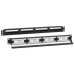 PL-24-Cat.6-Dual-IDC Патч-панель, 19", 24 порта RJ-45 UTP, категория 6, с задним органайзером Кабеус / Cabeus