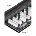 PL-24-Cat.6a-SH-Dual-IDC Экранированная патч-панель 19", 24 порта RJ-45 FTP, категория 6а, 1U, Кабеус / Cabeus