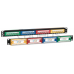 PLCOL-24-Cat.5e-Dual-IDC Патч-панель цветная, 19", 24 порта RJ-45, 5е, с задним органайзером Кабеус / Cabeus