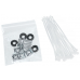 PL-24-Cat.6a-SH-Dual-IDC Экранированная патч-панель 19", 24 порта RJ-45 FTP, категория 6а, 1U, Кабеус / Cabeus